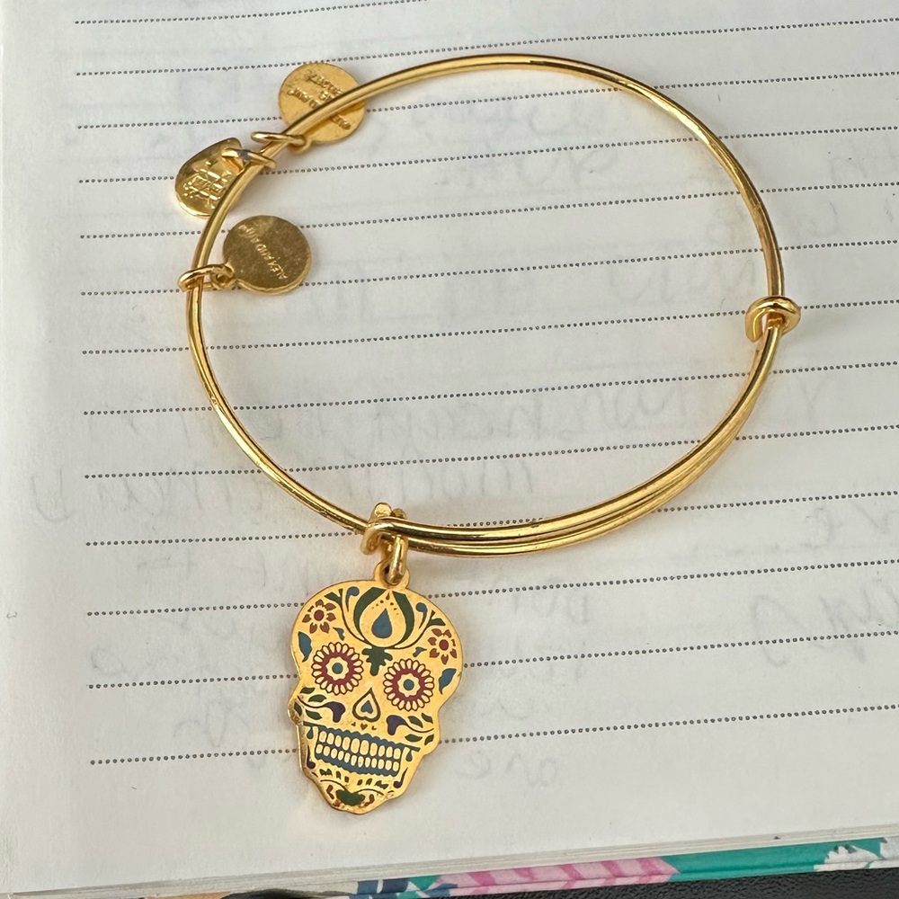 Sugar skull Alex and Ani charm